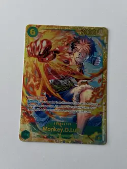 One Piece CCG Monkey D Luffy SP SEC OP13-118 - Near Mint! Carrying On His Will - Image 1