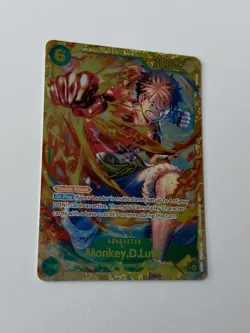One Piece CCG Monkey D Luffy SP SEC OP13-118 - Near Mint! Carrying On His Will - Image 2
