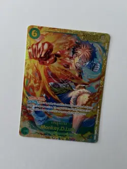 One Piece CCG Monkey D Luffy SP SEC OP13-118 - Near Mint! Carrying On His Will - Image 4