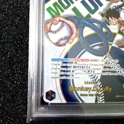 PSA 8 One Piece Promos Dodgers Night #010 Monkey D. Luffy - Image 2