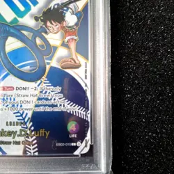 PSA 8 One Piece Promos Dodgers Night #010 Monkey D. Luffy - Image 5
