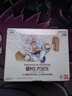 OP05 Booster Box Sealed One Piece Awakening of New Era English Edition - Image 1