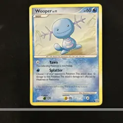 Pokemon TCG Wooper Secret Wonders 118/132 Regular MP. 2007 Vintage - Image 1