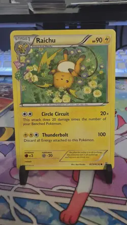 Pokemon TCG Raichu RC9/RC32 Pokemon TCG Generations Radiant LP - Image 1