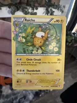 Pokemon TCG Generations Radiant - Raichu RC9/RC32 - Uncommon English NM a - Image 1