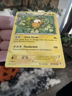 Pokemon TCG Generations Radiant - Raichu RC9/RC32 - Uncommon English NM a - Image 2