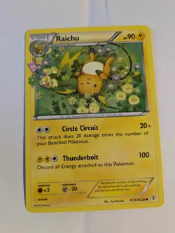 Pokemon Tcg Raichu Generations: Radiant Collection RC9/RC32 Lightly Played - Image 1