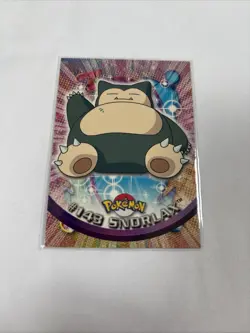 Topps Pokemon Snorlax 2000 TV Animation Edition Series 3 143 Blue Label Non Holo - Image 1