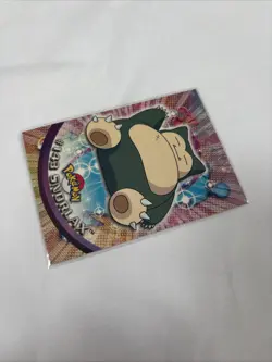 Topps Pokemon Snorlax 2000 TV Animation Edition Series 3 143 Blue Label Non Holo - Image 2