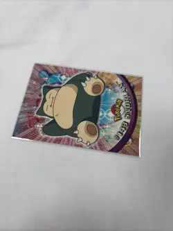 Topps Pokemon Snorlax 2000 TV Animation Edition Series 3 143 Blue Label Non Holo - Image 4
