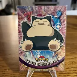 Topps Pokemon Snorlax 2000 TV Animation Edition Series 3 143 Blue Label Non Holo - Image 1