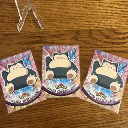 Topps Pokemon Snorlax 2000 TV Animation Edition Series 3 143 Blue Label Non Holo - Image 3