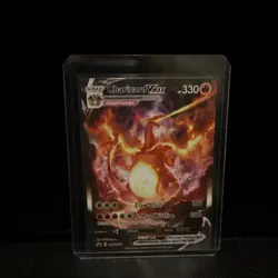 Pokemon TCG Charizard VMAX SWSH261 Sword & Shield Promo Holo Card NM Condition - Image 1