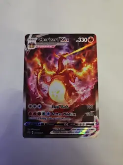Pokemon TCG Charizard VMAX SWSH261 Sword & Shield Promo Holo Card NM/M Condition - Image 1