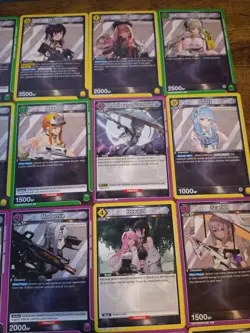Beautiful 25 Union Arena NIKKE Card Lot - Anime Girls Waifu Soda Rapi Cecil - Image 4