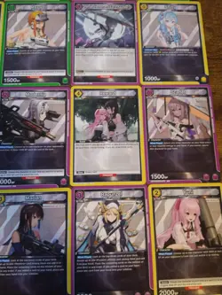 Beautiful 25 Union Arena NIKKE Card Lot - Anime Girls Waifu Soda Rapi Cecil - Image 5