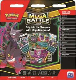 POKEMON Trading Card Game (TCG) Mega Battle Deck Mega Gengar EX - Image 2