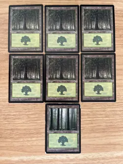 7x Land | Forest | NM (HP - 1 Card) | Portal | MTG Magic The Gathering - Image 1