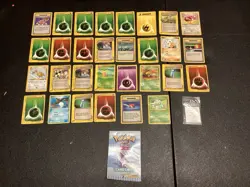 Lot Of Early 2000s Pokemon Cards + 23k Gold Card - Image 1