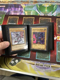 40 Card Vintage Yugioh Small Binder NM-HP Mixed Lot - Image 1