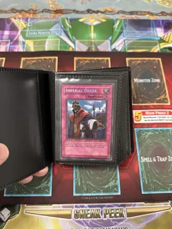 40 Card Vintage Yugioh Small Binder NM-HP Mixed Lot - Image 2