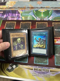 40 Card Vintage Yugioh Small Binder NM-HP Mixed Lot - Image 3