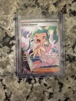 Pokemon TCG Lisia's Appeal Trainer Supporter Card Holo Rare 246/191 - Image 1