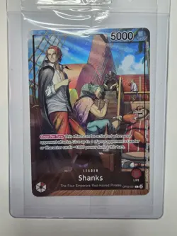 Shanks (2025 PSA Magazine Promo) OP09-001 One Piece Promotion Cards Foil - Image 1