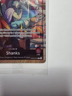Shanks (2025 PSA Magazine Promo) OP09-001 One Piece Promotion Cards Foil - Image 3