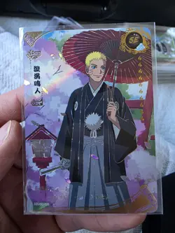 KaYou Naruto TCG CCG Trading Card Uzumaki Naruto NR-SE-003 + SE 004 - Image 3