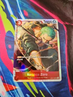 Roronoa Zoro - OP01-025 (Ultra Deck: The Three Captains) Promotion Cards Foil - Image 1
