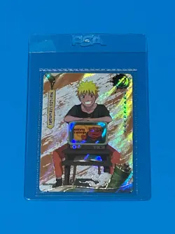 Naruto Uzimaki PSA Magazine Exclusive Sealed Promo Card #NRSA-PR-003 Dec 2025 - Image 1