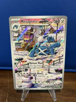 Pokemon TCG Metagross 178/162 Temporal Forces Holo Card Illustration Rare - Image 1
