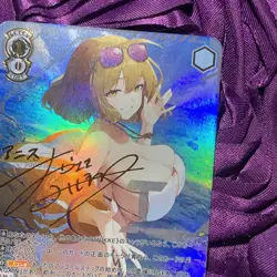 Anis Nikke Goddess of Victory Paradise Anime Waifu Holo Girl Card - Image 2