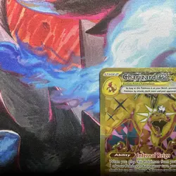 Pokemon TCG Charizard EX Full Art Secret Rare Card Sir Obsidian Flames 228/197 - Image 3