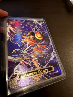 Monkey D. Luffy OP09-119 SP “Carrying On His Will” One Piece Card NM English - Image 3
