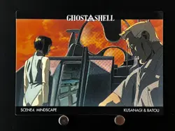 Motoko Kusanagi Batou Ghost in the Shell Card #88 TCG BANDAI Japanese Anime - Image 1