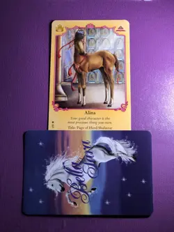 Bella Sara Trading Card - Royalty Series - 1/55 - Alina - Image 1