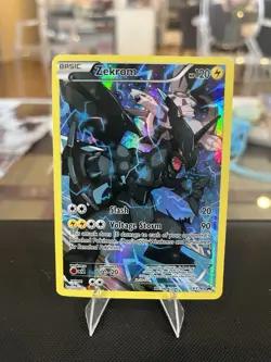 Pokemon TCG Zekrom Black Star Promos Holo Card XY76 Clean, From a Collection Box - Image 1