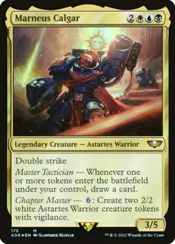 Marneus Calgar: MtG Magic the Gathering Universes Beyond Warhammer 40K Mythic - Image 1