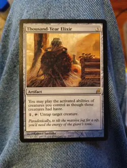 Thousand-Year Elixir Lorwyn Regular - Image 1