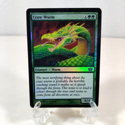 MTG Craw Wurm Eighth Edition 239/350 Foil - Image 1