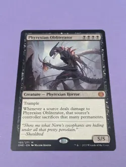 MTG Magic: Phyrexia: All Will Be One: Phyrexian Obliterator #105/271 Mythic - NM - Image 1