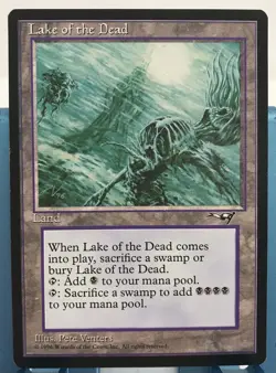 Magic The Gathering LAKE of the DEAD Alliances Rare LP Lightly Played - Image 1