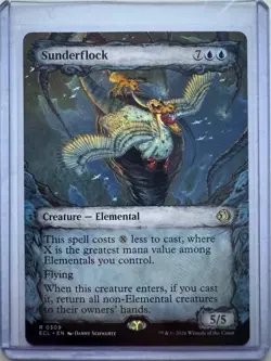 Sunderflock Showcase Non-Foil #0309 Lorwyn Eclipsed Magic MTG NM ENG - Image 1