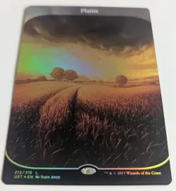 Plains (Foil, Unstable) - Magic the Gathering, Full Art - Image 5