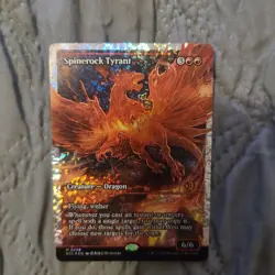 Spinerock Tyrant (0399) (Showcase) (Fracture Foil) Lorwyn Eclipsed Foil - Image 1