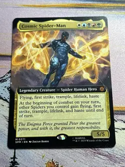 Cosmic Spider-Man - Extended Art SPM NM MTG - Image 1