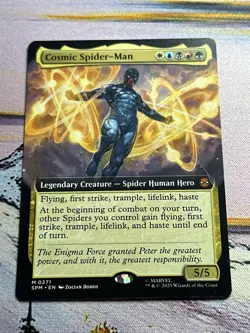 Cosmic Spider-Man - Extended Art SPM NM MTG - Image 2