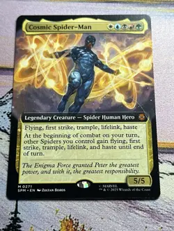 Cosmic Spider-Man - Extended Art SPM NM MTG - Image 4